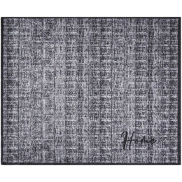 Πατάκι Εισόδου Walk & Wash 475 Home Couture 67X80cm Grey Sdim 67X80