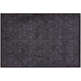 Πατάκι Εισόδου Soft & Deco 625 Diamond 50X70cm Anthracite Sdim 50Χ70