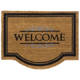 Πατάκι Εισόδου Ruco Classic Welcome 000 60X80cm Natural Beige Sdim 60 X 80