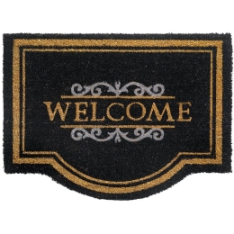 Πατάκι Εισόδου Ruco Classic Welcome 001 60X80cm Black Sdim 60 X 80