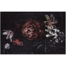 Πατάκι Εισόδου Soft & Deco  900 Bella Rosa 67X100cm Black-Red Sdim 67X100