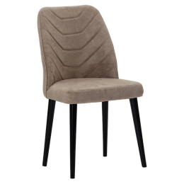 Καρέκλα Adeline 190-000028 49x52x91 Beige Antique-Black