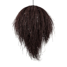 Φωτιστικό Οροφής Archipelago 01750 Φ40x63cm 1xE27 Dark Brown GloboStar