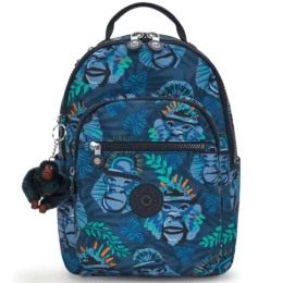 Σακίδιο Πλάτης Παιδικό Seoul S Monkey Fun I5357-8HJ 35x25,5x16cm 14lt Multi Kipling Polyamide