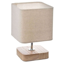 Φωτιστικό Επιτραπέζιο Sand 199-000003 15x15x21cm 1xΕ14 40W Natural-Ecru