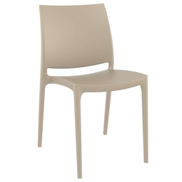 Καρέκλα Maya 20.0139 44x50x81cm Taupe