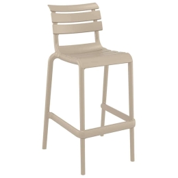 Σκαμπό Μπαρ Helen 20.0833 75cm Taupe