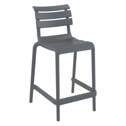 Σκαμπό Μπαρ Helen 20.0839 65cm Dark Grey