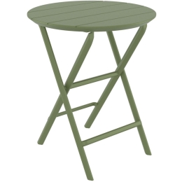 Τραπέζι Πτυσ/νο Helen 20.0902 60x74cm Olive Green Siesta