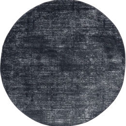Χαλί Stella A379A Round Charcoal Tesso Living 195X195cm Round