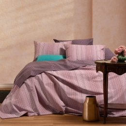 Σεντόνια Rebel (Σετ 4τμχ) Violet Melinen King Size 260x270cm 100% Βαμβάκι
