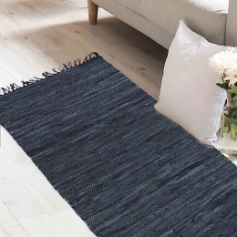 Χαλάκι Leth Black Melinen 70X140cm