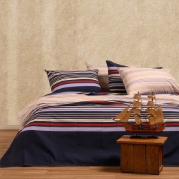 Σεντόνια Arion (Σετ 3τμχ) Blue Melinen Μονό 170x270cm Βαμβάκι-Πολυέστερ