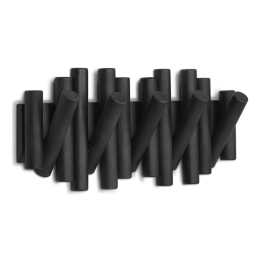 Κρεμάστρα Picket Rail 1011471-040 Black Ξύλο