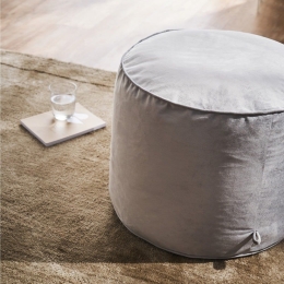 Πουφ Winter 711/34 40x50x50cm Cloud Grey Gofis Home