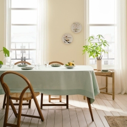 Τραπεζομάντηλο Norah 370/38 Glass Aqua Gofis Home 155X260 Βαμβάκι-Πολυέστερ