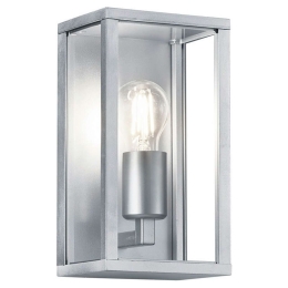 Φωτιστικό Τοίχου - Απλίκα Garonne 201860186 1xE27 60W 14x26cm Silver Trio Lighting