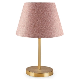 Επιτραπέζιο Φωτιστικό PWL-1074 202-000038 Ε27 Φ22x37cm Pink-Gold