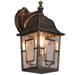 Φωτιστικό Τοίχου - Απλίκα Volturno 205967128 15x19x30cm 1xE27 60W Rust Trio Lighting