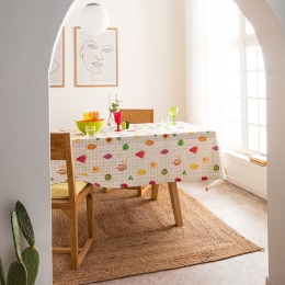 Τραπεζομάντηλο Frutti 563 Multi Gofis Home 135X180cm Βαμβάκι-Πολυέστερ