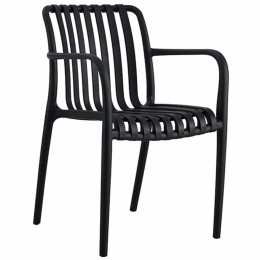 Πολυθρόνα Parma 21.0007 56x57x81cm Black