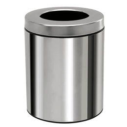 Κάδος Απορριμμάτων 5Lt 2128-001 21x28cm Inox Pam&Co Ανοξείδωτο Ατσάλι
