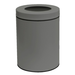 Κάδος Απορριμμάτων 5Lt 2128-163 21x28cm Matte Grey Pam&Co Ανοξείδωτο Ατσάλι