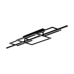 Φωτιστικό Οροφής - Πλαφονιέρα Puebla 390282 Led 150x36x12cm Black Eglo