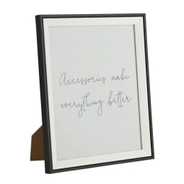 Κορνίζα Renabie 423018 23x28cm Black-White Eglo Ξύλο,Γυαλί