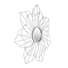 Καθρέπτης Esashi 425031 Φ61,5cm Silver Eglo