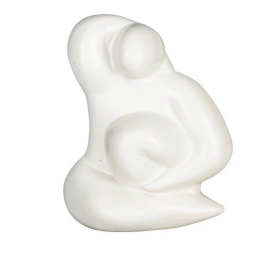 Διακοσμητικό Αντικείμενο Forteau 427001 14,2x10,8x19cm White Eglo Κεραμικό