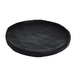 Διακοσμητικός Δίσκος Forleyet 427049 Φ8,5x1cm Black Eglo Αλουμίνιο