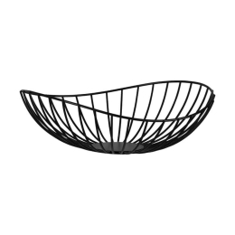 Φρουτιέρα Ueda 427073 Φ35x9cm Black Eglo Ατσάλι