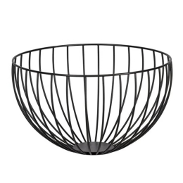 Φρουτιέρα Ueda 427075 Φ25x13cm Black Eglo Ατσάλι