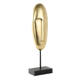 Διακοσμητική Προτομή Gifu 427077 13x8x46cm Gold-Black Eglo Πλαστικό
