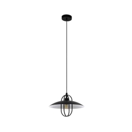 Φωτιστικό Οροφής 'Cregan' 43301 Black-White Eglo Μέταλλο