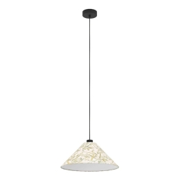 Φωτιστικό Οροφής Oxpark 43942 42x110cm 1xE27 IP20 White-Green Eglo