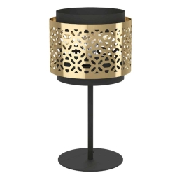 Φωτιστικό Επιτραπέζιο Sandbach 43982 24x45cm 1xE27 IP20 Black-Gold Eglo