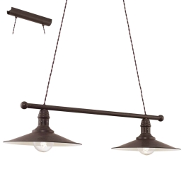 Φωτιστικό Οροφής Stockbury 49457 Brown Eglo Μέταλλο