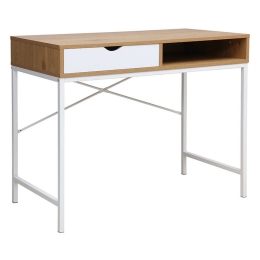 Γραφείο Εργασίας - Κονσόλα Taco 225-000001 95x48x76cm Natural-White