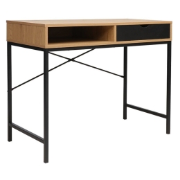 Γραφείο Εργασίας - Κονσόλα Taco 225-000002 95x48x76cm Natural-Black