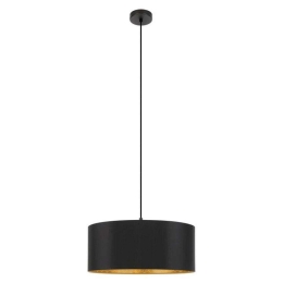Φωτιστικό Οροφής Zaragoza 900146 53x110cm 1xE27 40W Black-Gold Eglo
