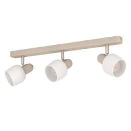 Φωτιστικό Οροφής - Σποτ Corato 900716 52x15x12,5cm 3xE14 IP20 Sand-White Eglo