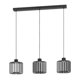 Φωτιστικό Οροφής - Ράγα Ginestrone-Z 900724 90x20x110cm Led IP20 Black Eglo