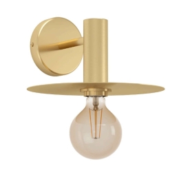 Φωτιστικό Τοίχου - Απλίκα Escandell 900733 25x27x12cm 1xE27 IP20 Gold Eglo