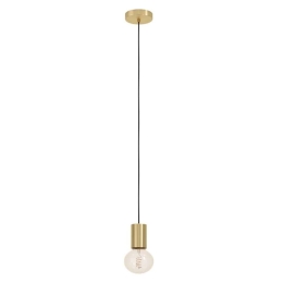 Φωτιστικό Οροφής Pozueta 1 900799 6,5x110cm 1xE27 IP20 Gold Eglo