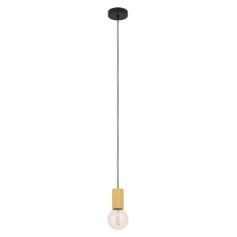 Φωτιστικό Οροφής Pozueta 1 900801 6,5x110cm 1xE27 IP20 Natural Eglo