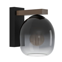 Φωτιστικό Τοίχου - Απλίκα Filago 900826 14,5x20x20cm 1xE27 IP20 Smoke-Brown Eglo