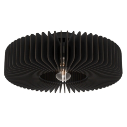 Φωτιστικό Οροφής - Πλαφονιέρα Palombaia 900831 50x17,5cm 1xE27 IP20 Black Eglo