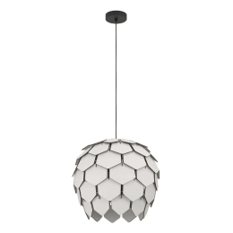 Φωτιστικό Οροφής Mattanza 900847 49,5x246,5cm 1xE27 IP20 Grey-Black Eglo